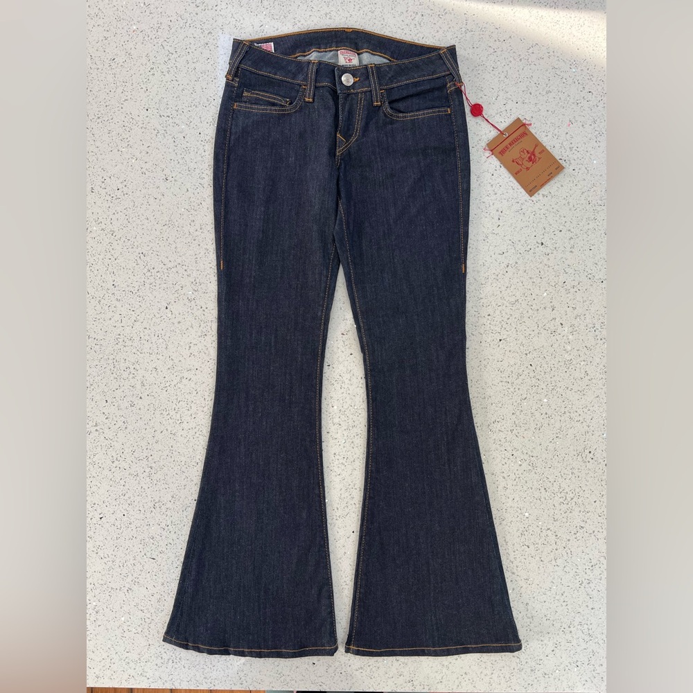 True Religion Indigo Flare Jeans